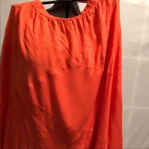 Catherine’s Orange embroidered skirt 2X